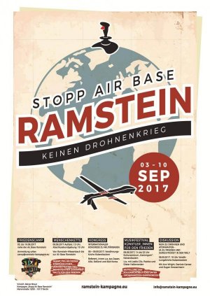 Kein Drohnenkrieg–Stopp Ramstein